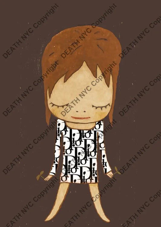 ’Deathbd132’’ 45X32Cm (Edition Of 100*) (2025) Cute Art Print