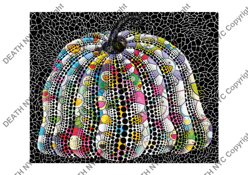 ’Deathbd149’’ 45X32Cm (Edition Of 100*) (2025) Pumpkin Art Print