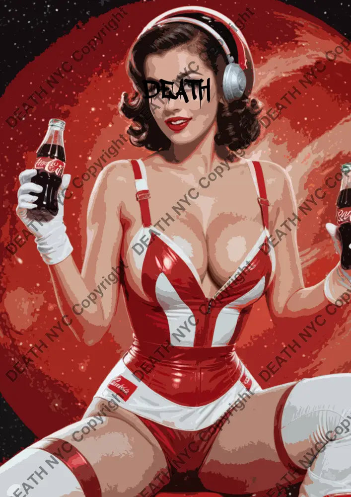 ’Deathbd166’’ 45X32Cm Cok (Edition Of 100*) (2025) Art Print