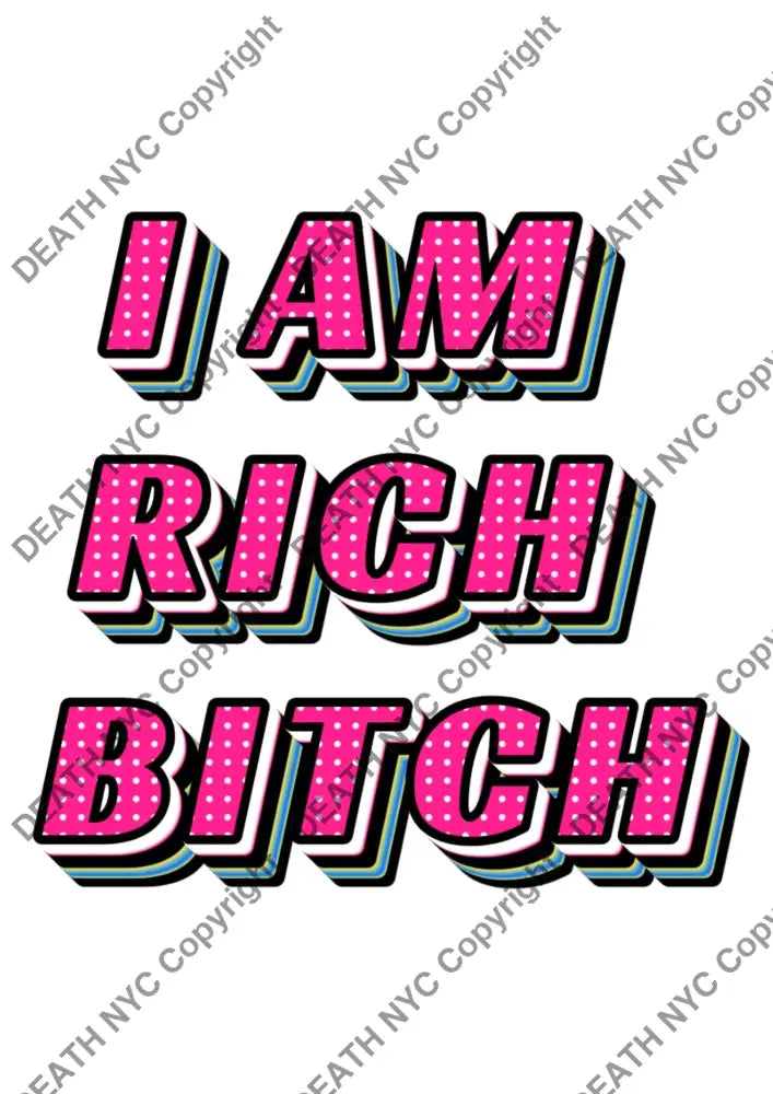 ’Deathbd208’’ 45X32Cm (Edition Of 100*) (2025) Slogan Art Print