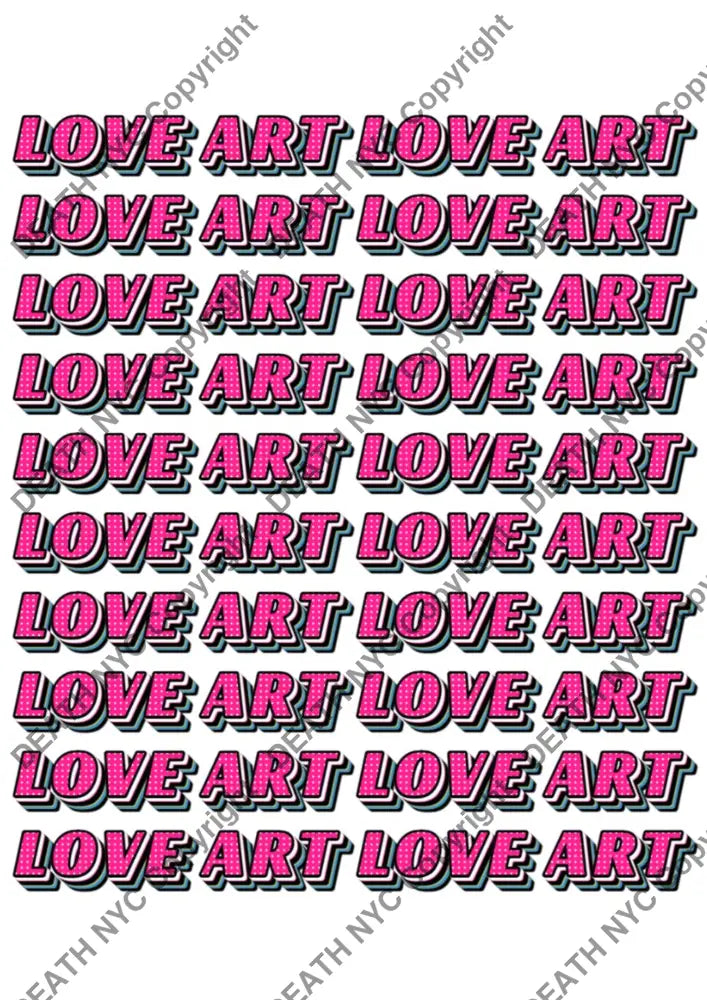 ’Deathbd211’’ 45X32Cm (Edition Of 100*) (2025) Slogan Art Print