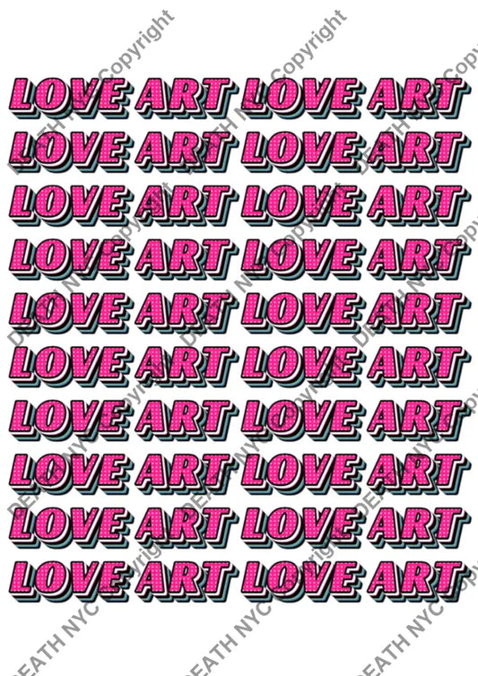 ’Deathbd211’’ 45X32Cm (Edition Of 100*) (2025) Slogan Art Print