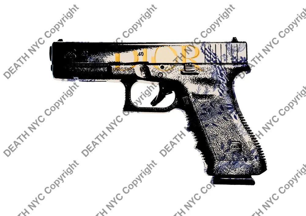 ’Deathbd224’’ 45X32Cm (Edition Of 100*) (2025) Gun Art Print
