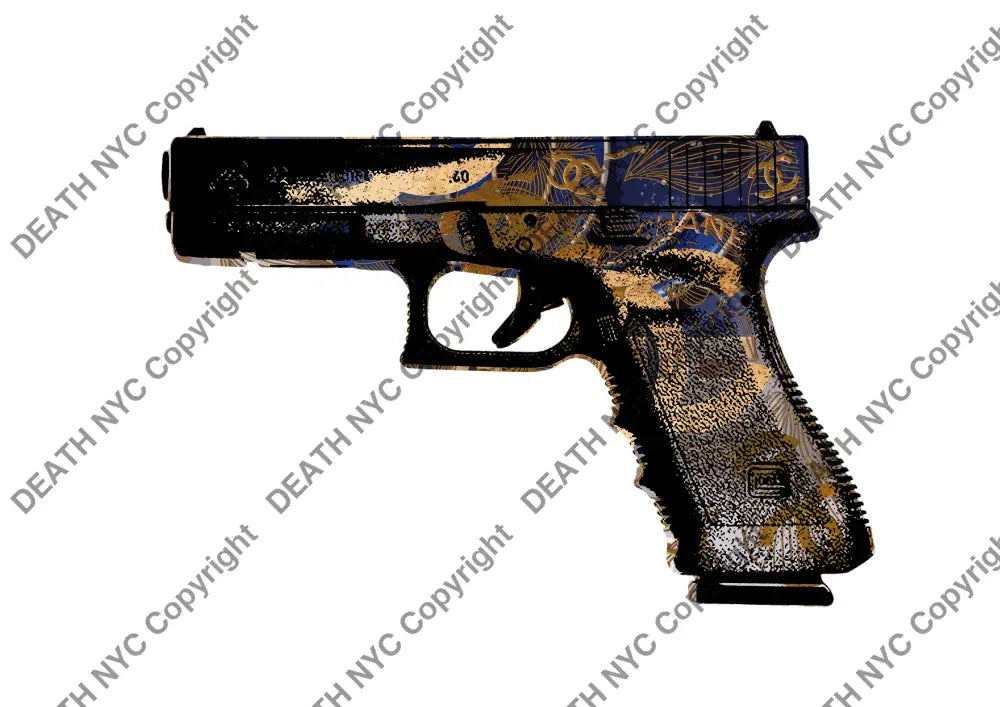 ’Deathbd226’’ 45X32Cm (Edition Of 100*) (2025) Gun Art Print