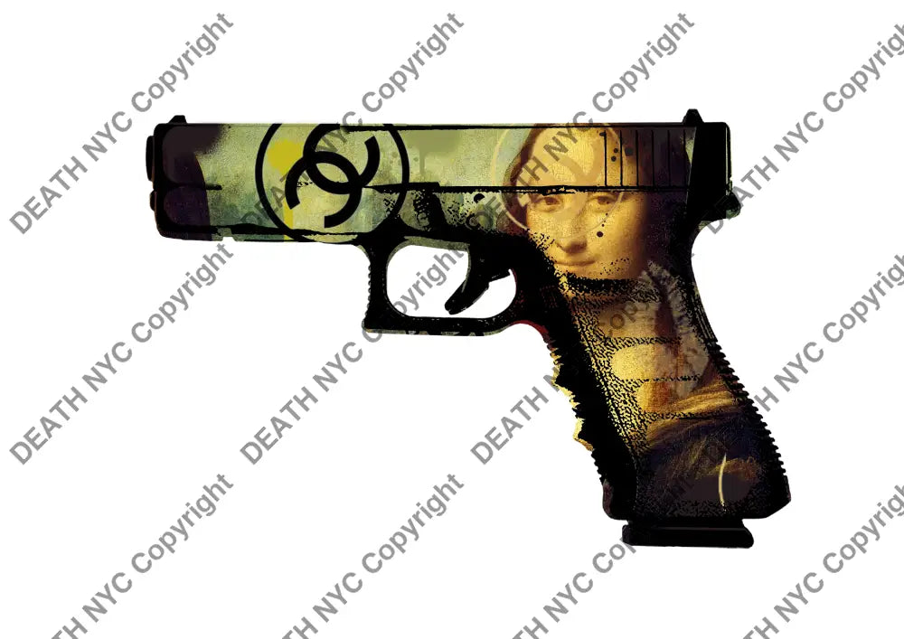 ’Deathbd229’’ 45X32Cm (Edition Of 100*) (2025) Gun Art Print