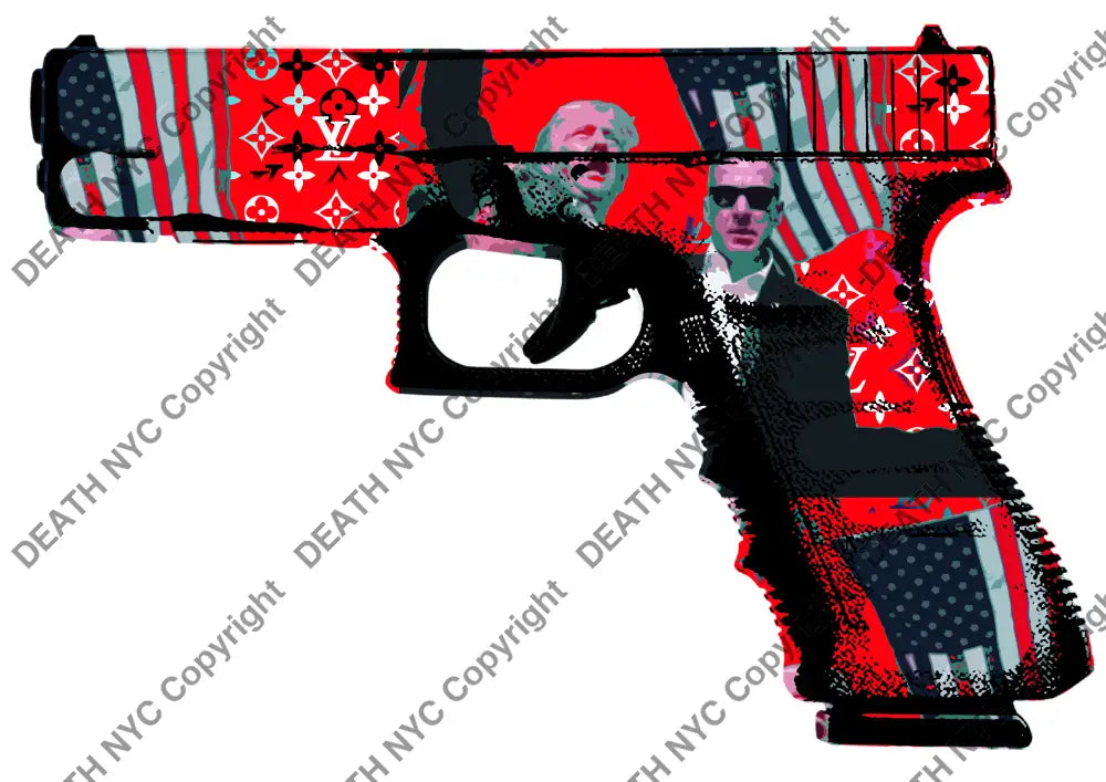 ’Deathbd231’’ 45X32Cm (Edition Of 100*) (2025) Gun Art Print