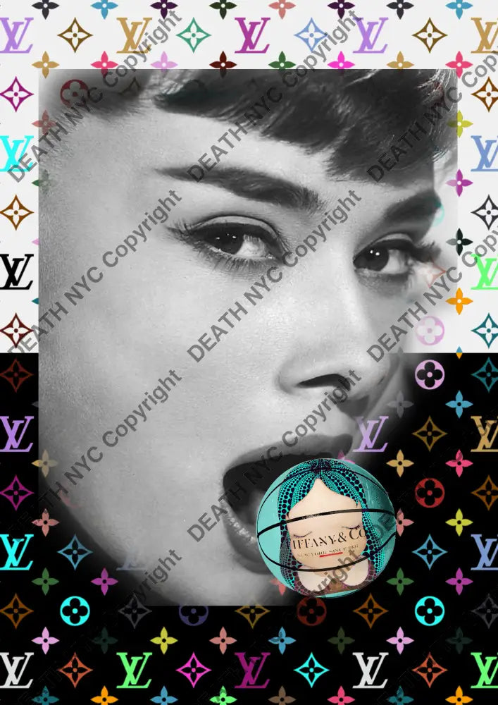 ’Deathbd24’’ 45X32Cm (Edition Of 100*) (2025) Audrey Art Print