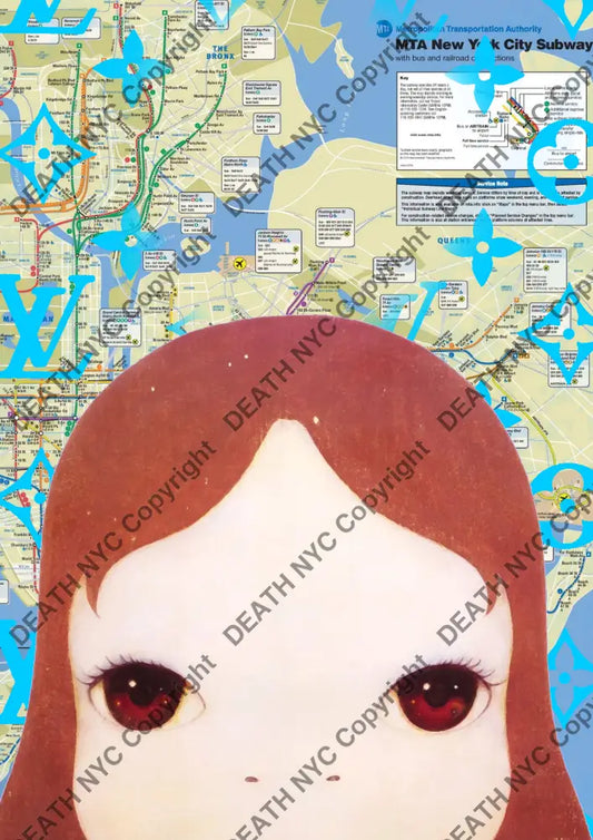 ’Deathbd241’’ 45X32Cm (Edition Of 100*) (2025) Cute Art Print