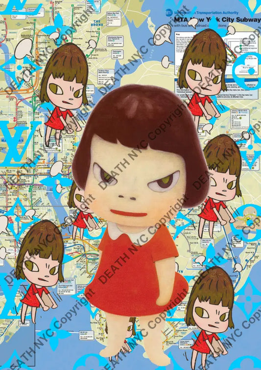 ’Deathbd242’’ 45X32Cm (Edition Of 100*) (2025) Cute Art Print