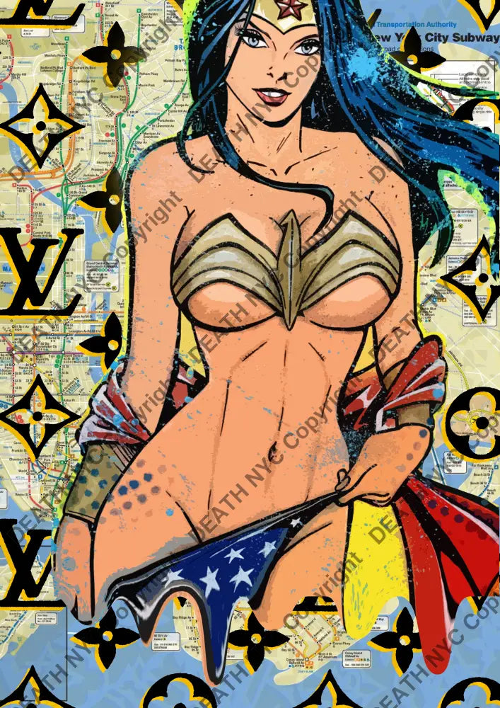’DEATHBD253’’ 45x32cm (Edition of 100*) (2025) wonder Art Print