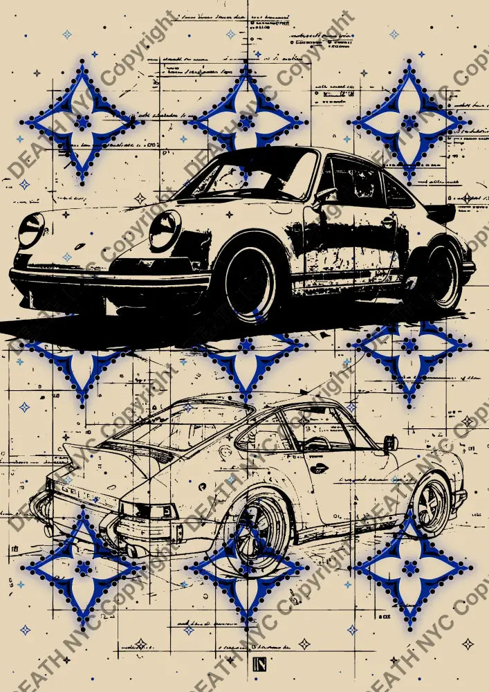’DEATHBD290’’ 45x32cm (Edition of 100*) (2025) porc Art Print