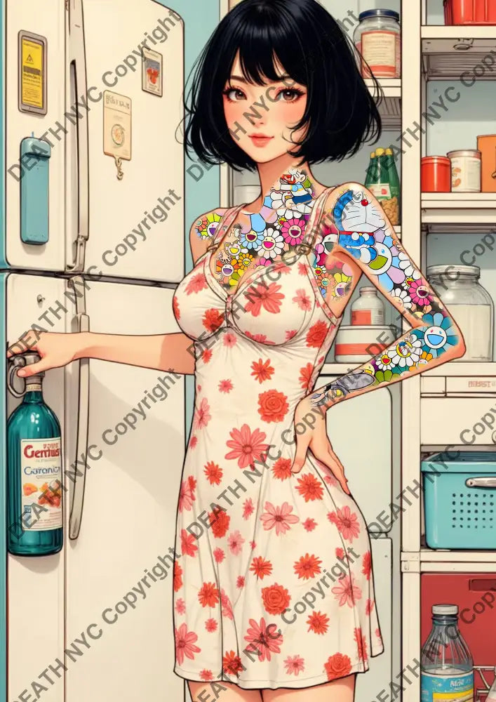 ’Deathbd338’’ 45X32Cm (Edition Of 100*) (2025) An Art Print