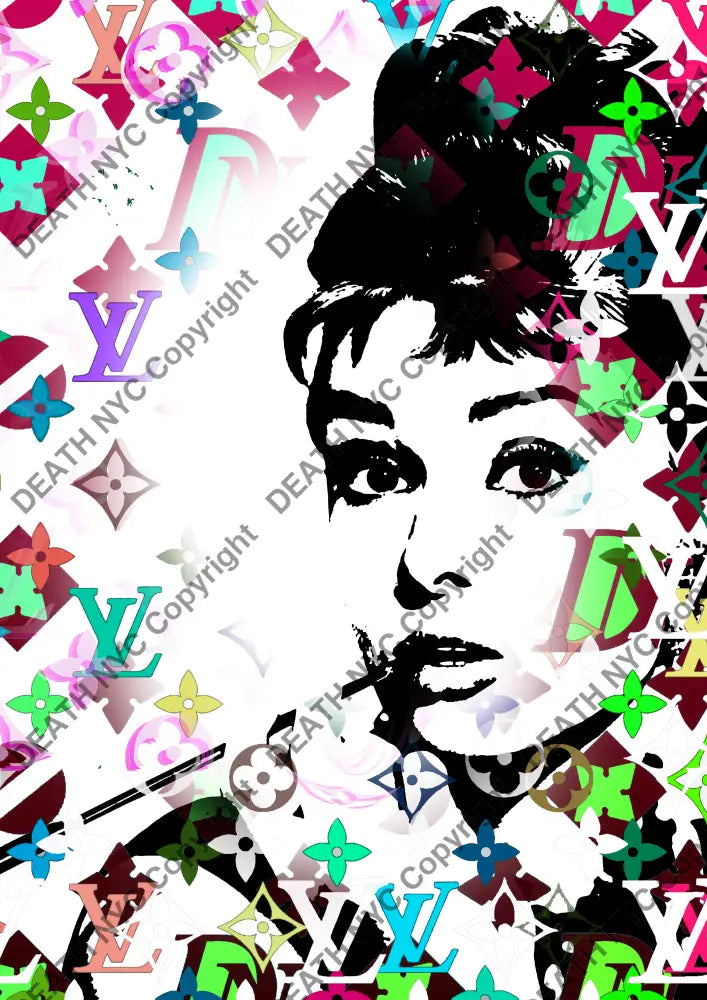 ’DEATHBD4’’ 45x32cm (Edition of 100*) (2025) audrey Art Print