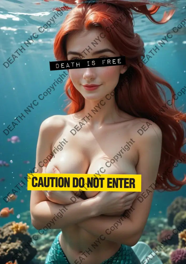 ’DEATHBD455’’ 45x32cm (Edition of 100*) (2025) n d Art Print