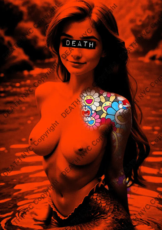 ’DEATHBD470’’ 45x32cm (Edition of 100*) (2025) n d Art Print