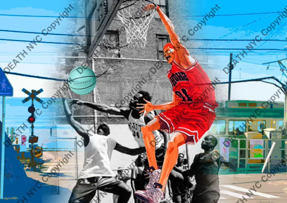 ’DEATHBD503’’ 45x32cm (Edition of 100*) (2025) Dunk Art Print