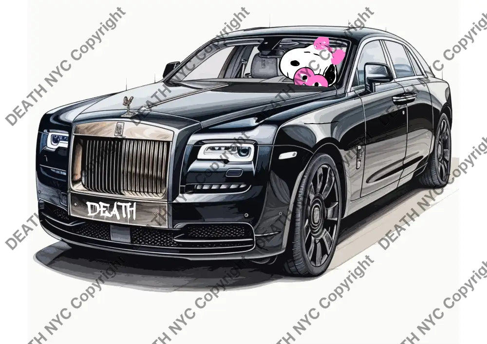 ’DEATHBD55’’ silly 45x32cm (2025) Art Print