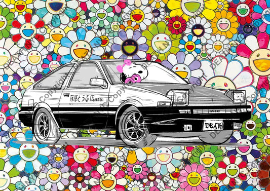 ’DEATHBD60’’ 45x32cm (Edition of 100*) (2025) silly Art Print