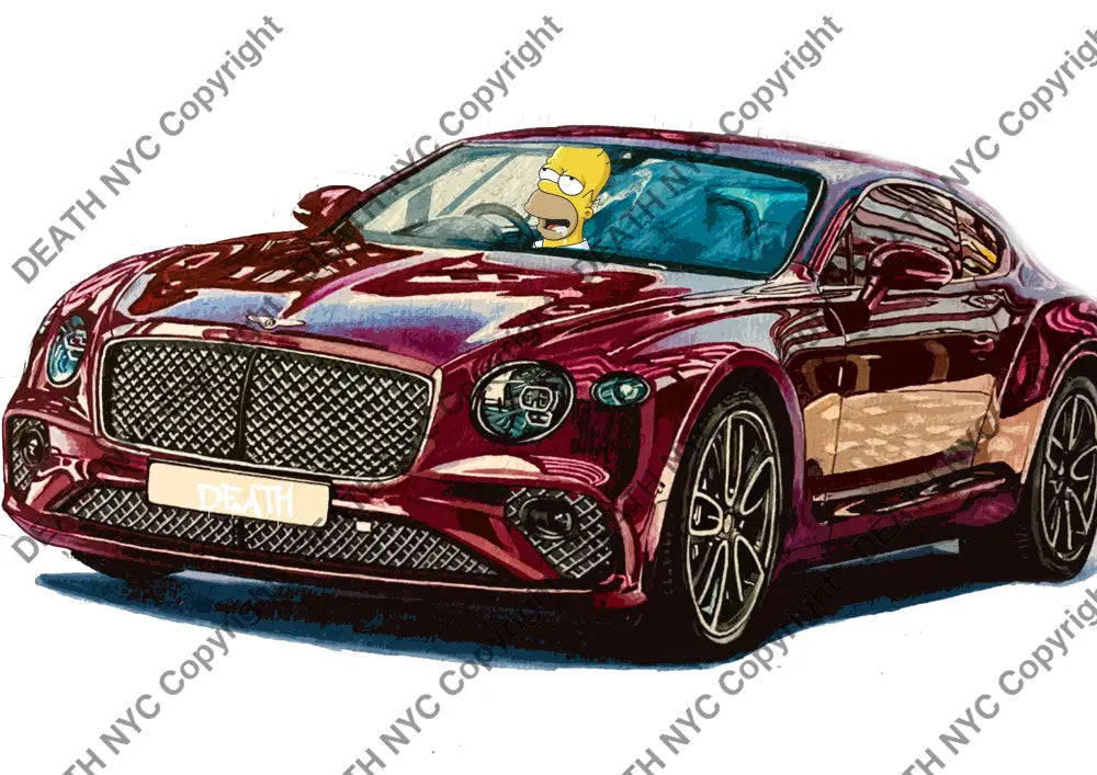 ’Deathbd69’’ 45X32Cm S Mp (Edition Of 100*) (2025) Art Print