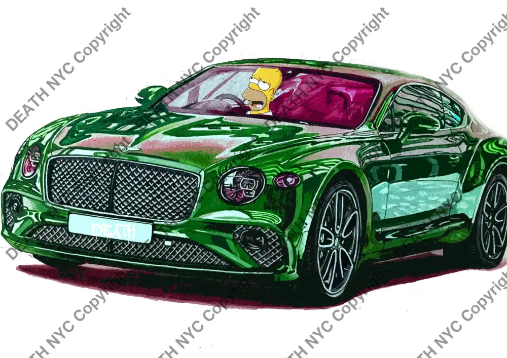 ’Deathbd70’’ 45X32Cm S Mp (Edition Of 100*) (2025) Art Print