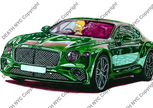 ’Deathbd70’’ 45X32Cm S Mp (Edition Of 100*) (2025) Art Print