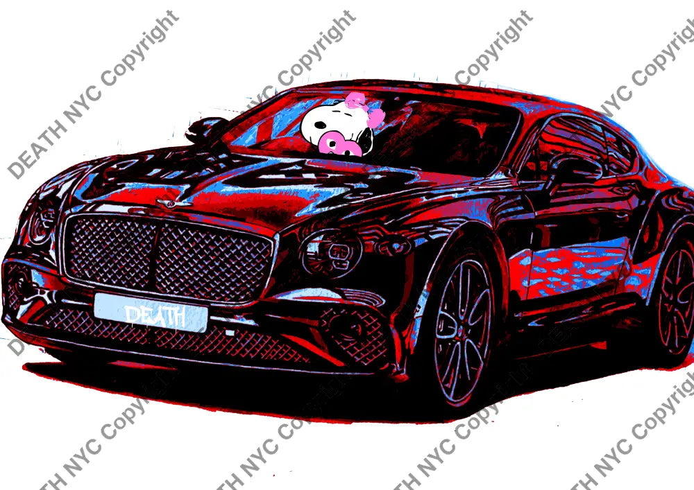 ’DEATHBD71’’ silly 45x32cm (2025) Art Print