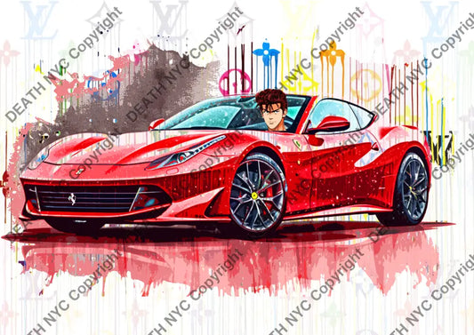 ’Deathbd86’’ 45X32Cm Slam (Edition Of 100*) (2025) Art Print