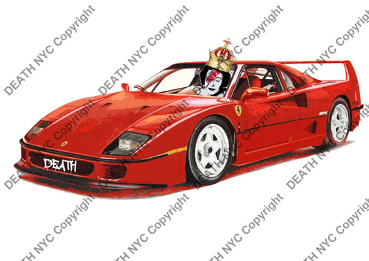 ’Deathbd95’’ 45X32Cm Queen (Edition Of 100*) (2025) Art Print
