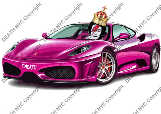 ’Deathbd98’’ 45X32Cm Queen (Edition Of 100*) (2025) Art Print