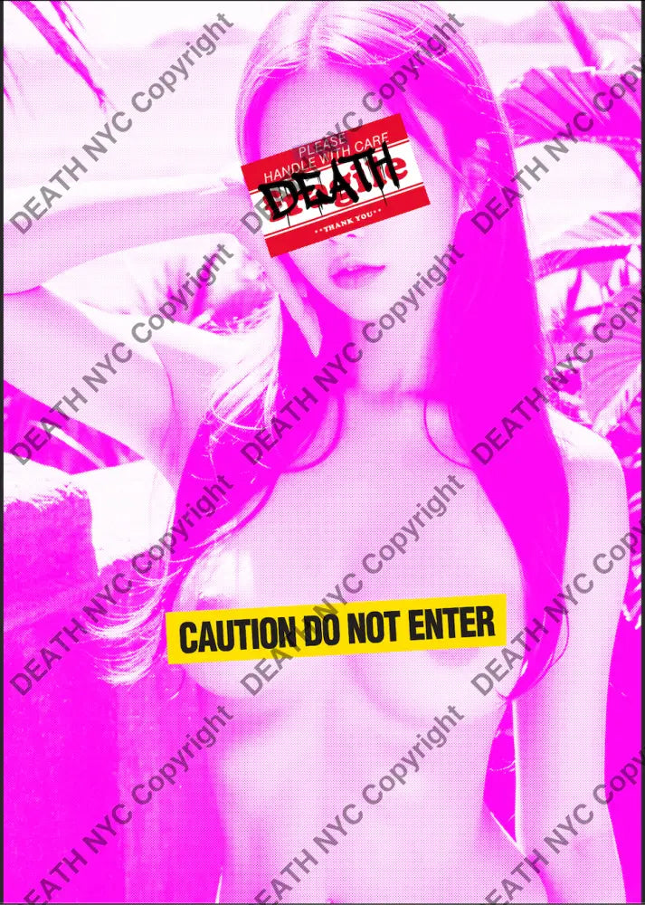’DEATHBE134’’ 45x32cm (Edition of 100*) (2025) n d Art Print