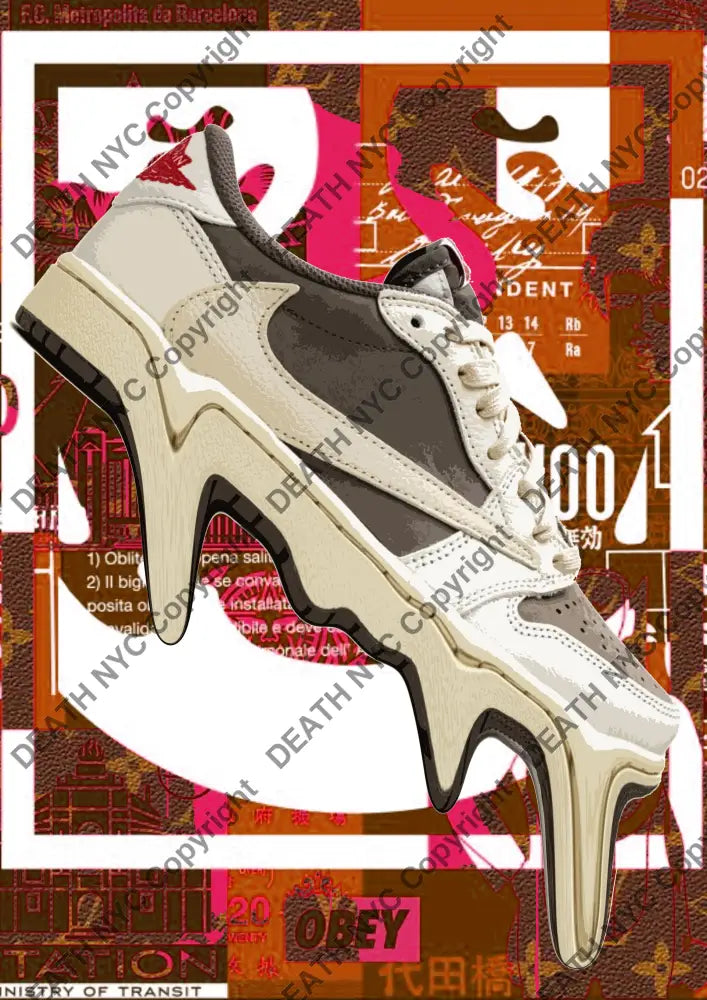’DEATHBE199’’ 45x32cm nik (Edition of 100*) (2025) Art Print