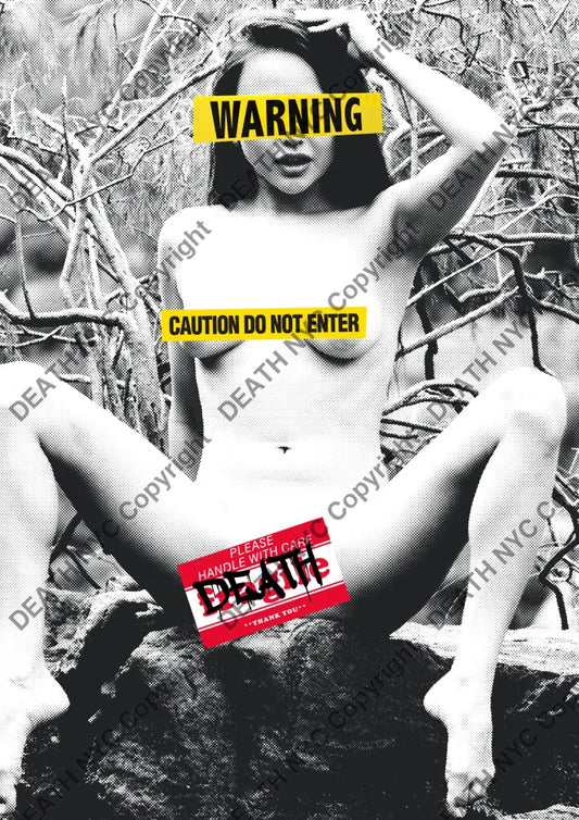 ’DEATHBE234’’ 45x32cm (Edition of 100*) (2025) n d Art Print