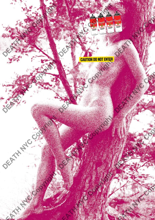’DEATHBE246’’ 45x32cm (Edition of 100*) (2025) n d Art Print