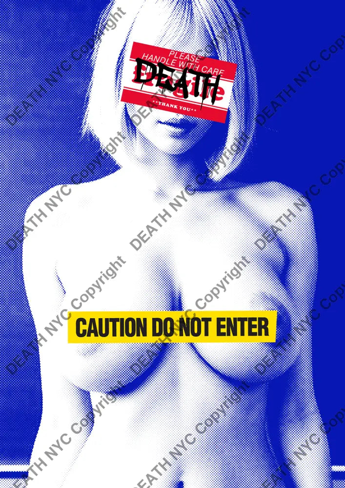 ’DEATHBE249’’ 45x32cm (Edition of 100*) (2025) n d Art Print