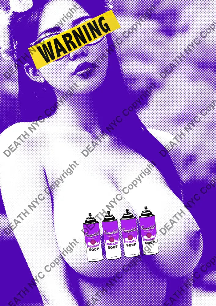 ’DEATHBE250’’ 45x32cm (Edition of 100*) (2025) n d Art Print