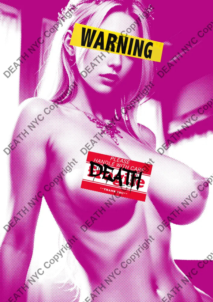 ’DEATHBE259’’ 45x32cm (Edition of 100*) (2025) n d Art Print
