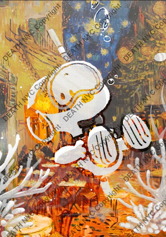 ’DEATHBE292’’ silly 45x32cm (2025) Art Print
