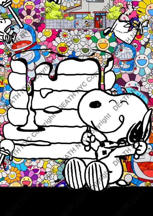 ’DEATHBE299’’ silly 45x32cm (2025) Art Print