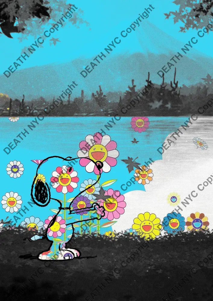 ’DEATHBE307’’ silly 45x32cm (2025) Art Print
