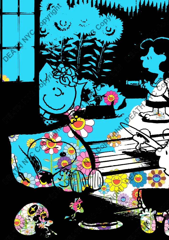 ’DEATHBE309’’ silly 45x32cm (2025) Art Print