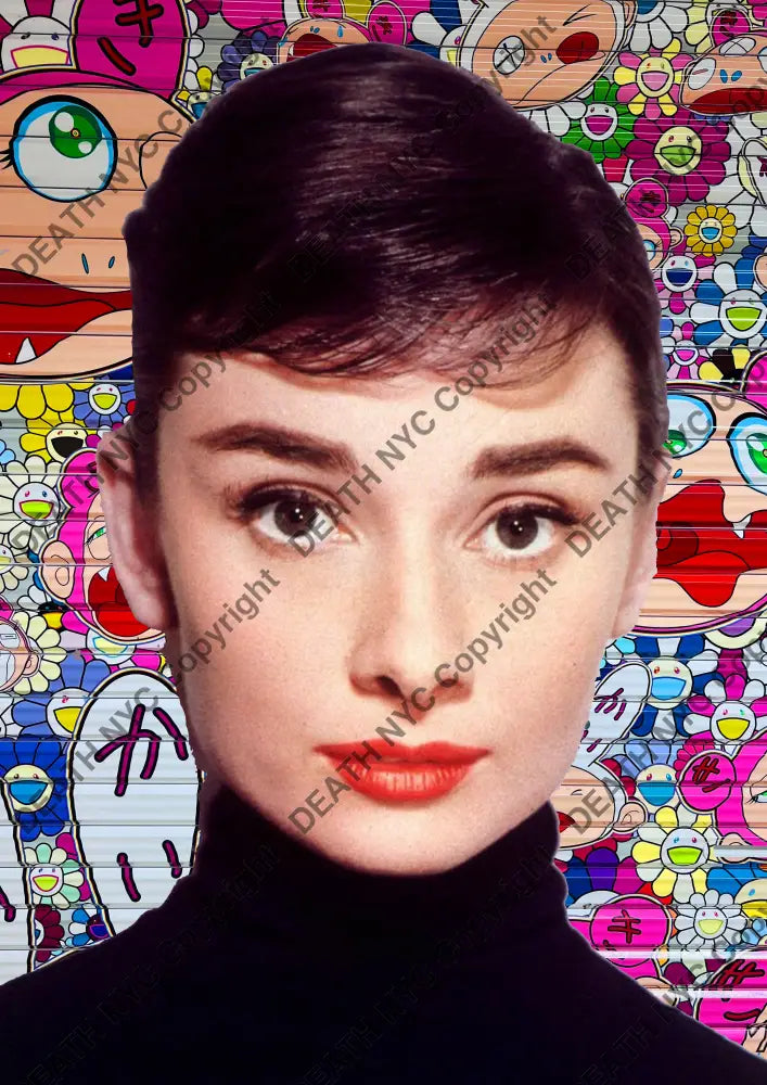 ’DEATHBE39’’ 45x32cm (Edition of 100*) (2025) audrey Art Print