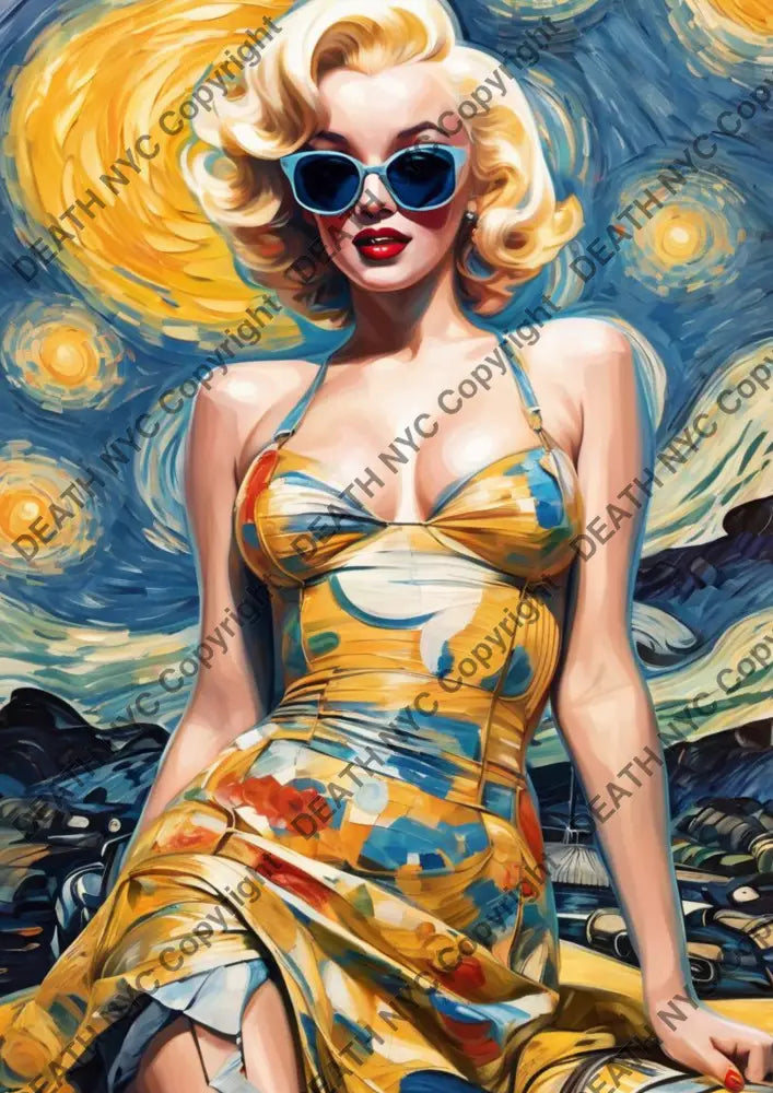 ’DEATHBE459’’ 45x32cm (Edition of 100*) (2024) Mon Cok Art Print