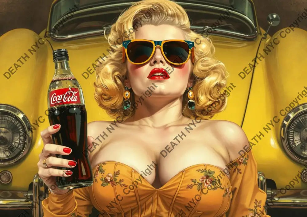 ’DEATHBE466’’ 45x32cm (Edition of 100*) (2024) Mon Cok Art Print