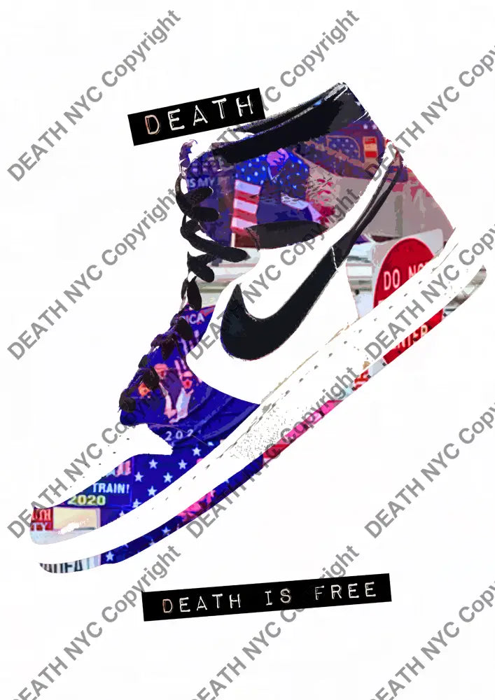 ’DEATHBE524’’ 45x32cm (Edition of 100*) (2025) Trump Aj Art Print