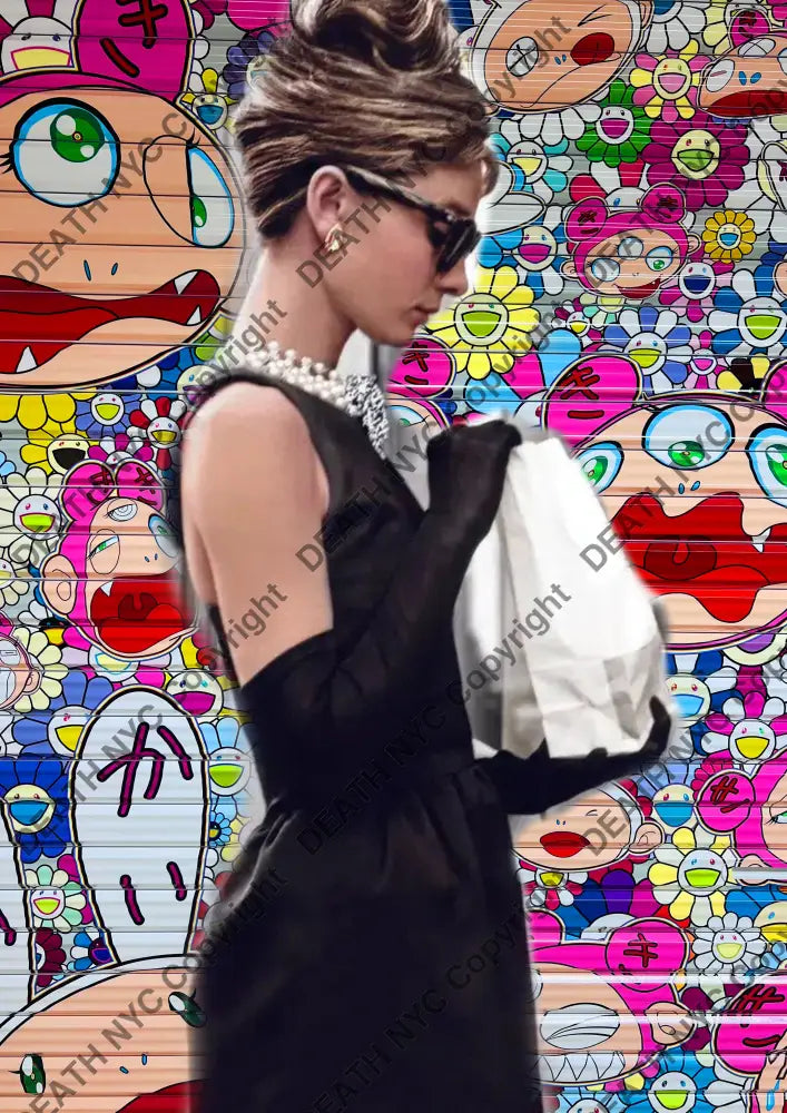 ’DEATHBE55’’ 45x32cm (Edition of 100*) (2025) audrey Art Print