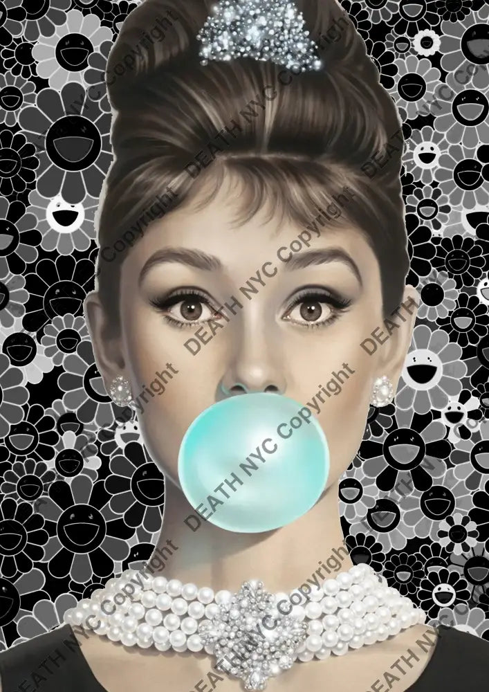 ’DEATHBE58’’ 45x32cm (Edition of 100*) (2025) audrey Art Print