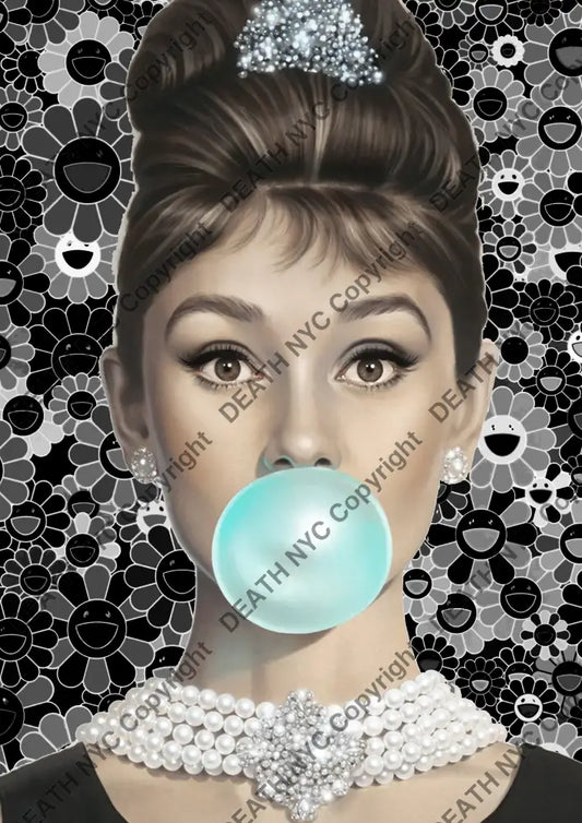 ’DEATHBE58’’ 45x32cm (Edition of 100*) (2025) audrey Art Print