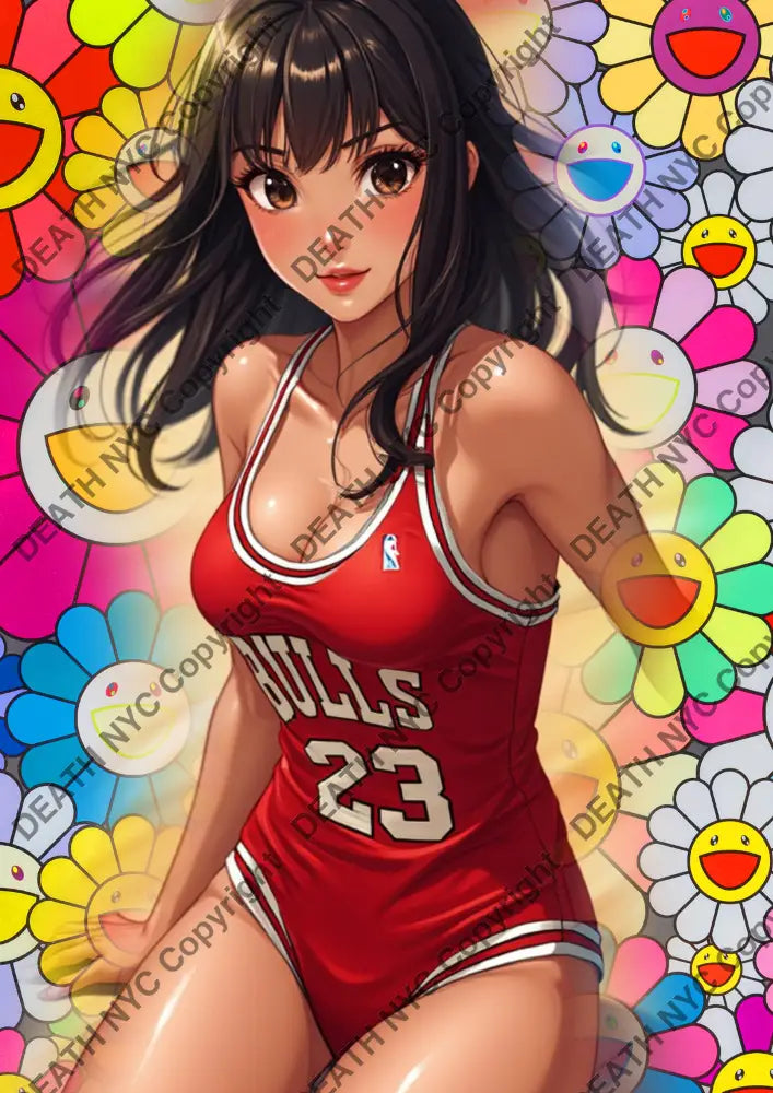 ’DEATHBE616’’ 45x32cm (Edition of 100*) (2025) girl Art Print