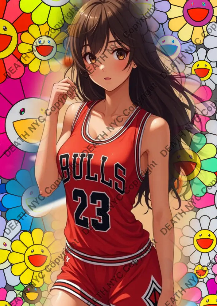 ’DEATHBE619’’ 45x32cm (Edition of 100*) (2025) girl Art Print