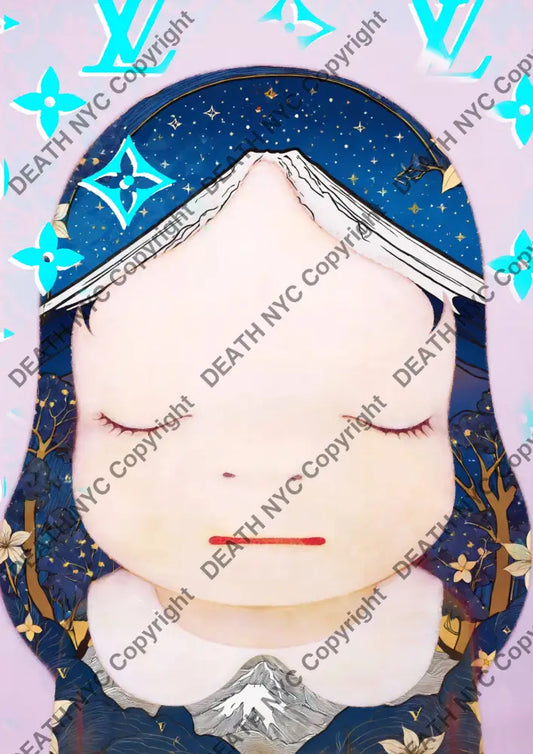 ’DEATHBE635’’’ 45x32cm (Edition of 100*) (2025) cute Art Print